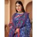 Picture of Taking Chiffon & Georgette Steel Blue Saree