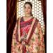 Picture of Magnificent Chiffon & Georgette Wheat Saree