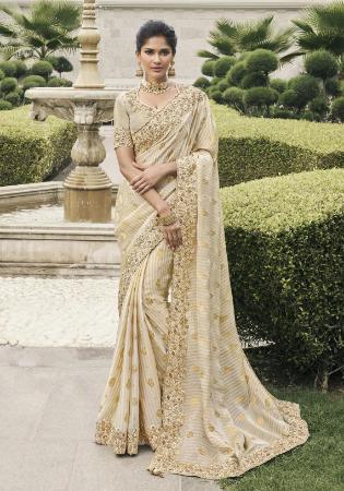 Picture of Gorgeous Georgette Tan Saree