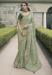 Picture of Appealing Georgette Dark Sea Green Saree