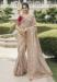 Picture of Graceful Georgette Rosy Brown Saree