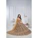 Picture of Sightly Net Rosy Brown Lehenga Choli