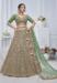 Picture of Marvelous Net Medium Sea Green Lehenga Choli