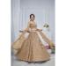 Picture of Lovely Net Tan Lehenga Choli