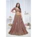 Picture of Taking Net Plum Lehenga Choli