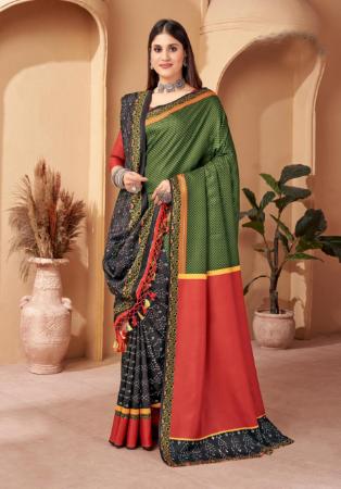 Picture of Appealing Chiffon Sea Green Saree