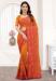 Picture of Delightful Georgette Coral Saree