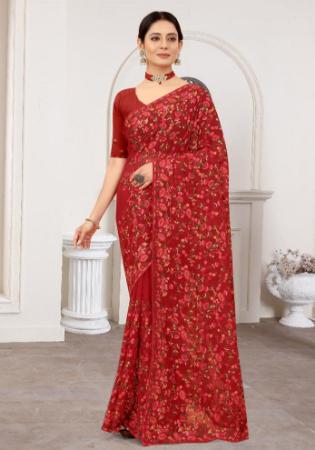 Picture of Ravishing Georgette Sienna Saree