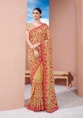 Picture of Exquisite Georgette Peru Saree