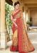 Picture of Stunning Georgette Khaki Saree