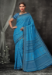 Picture of Alluring Cotton Light Sea Green Saree