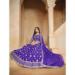 Picture of Beauteous Organza Dark Orchid Lehenga Choli