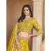 Picture of Fine Organza Orange Lehenga Choli