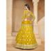 Picture of Fine Organza Orange Lehenga Choli