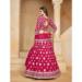 Picture of Nice Organza Pale Violet Red Lehenga Choli