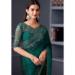 Picture of Marvelous Silk Dark Green Saree