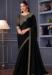 Picture of Fine Silk Black Saree