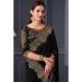 Picture of Fine Silk Black Saree