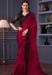 Picture of Sublime Silk Maroon Saree