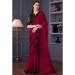 Picture of Sublime Silk Maroon Saree