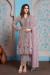 Picture of Georgette Rosy Brown Straight Cut Salwar Kameez