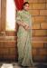 Picture of Bewitching Georgette Dark Sea Green Saree