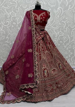 Picture of Pleasing Georgette Dim Gray Lehenga Choli