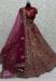 Picture of Pleasing Georgette Dim Gray Lehenga Choli