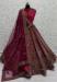 Picture of Exquisite Georgette Maroon Lehenga Choli