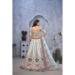 Picture of Admirable Net Sky Blue Lehenga Choli