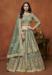 Picture of Radiant Net Dark Sea Green Lehenga Choli