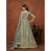 Picture of Radiant Net Dark Sea Green Lehenga Choli