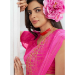 Picture of Amazing Georgette Pale Violet Red Saree