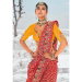 Picture of Stunning Georgette Indian Red Saree