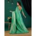 Picture of Amazing Chiffon Dark Cyan Saree