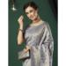 Picture of Lovely Chiffon Grey Saree