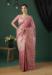 Picture of Lovely Linen Dark Salmon Saree