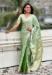 Picture of Delightful Silk Dark Sea Green Saree