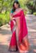 Picture of Graceful Silk Crimson Saree