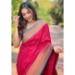 Picture of Graceful Silk Crimson Saree