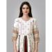 Picture of Statuesque Rayon White Smoke Kurtis And Tunic