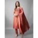 Picture of Cotton Pale Violet Red Readymade Salwar Kameez