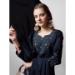 Picture of Resplendent Cotton Navy Blue Readymade Salwar Kameez