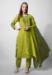 Picture of Admirable Cotton Yellow Green Readymade Salwar Kameez