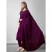 Picture of Resplendent Cotton Purple Readymade Salwar Kameez