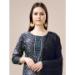 Picture of Rayon Dark Slate Grey Readymade Salwar Kameez