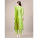 Picture of Splendid Rayon Yellow Green Readymade Salwar Kameez