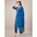 Picture of Taking Rayon Teal Readymade Salwar Kameez