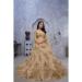 Picture of Delightful Net & Organza Beige Lehenga Choli