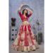 Picture of Ideal Net & Organza Rosy Brown Lehenga Choli